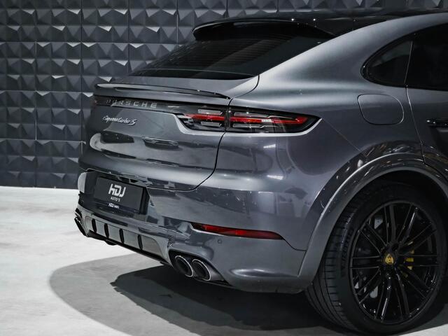 Porsche CAYENNE Coupé 4.0 Turbo S E-Hybrid | Approved | Pano | Burm | Vent.| Carbon | Topv. | 22"| Servo | PDLS+ | Sportuitl. | Side | Chrono
