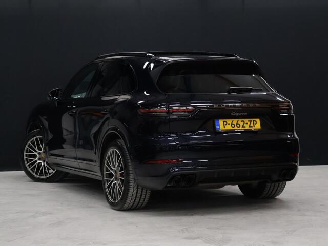 Porsche CAYENNE 3.0 E-Hybrid Platinum Edition [SCHUIFKANTELDAK, SPORT CHRONO, SOFTCLOSE, TREKHAAK INKLAPBAAR, LUCHTVERING, APPLE CARPLAY, ANDROID, MEMORY SEATS, BOSE SOUND, 360 CAMERA, HEAD-UP, ADAPTIVE CRUISE, STOELVENTILATIE, STOELVERW