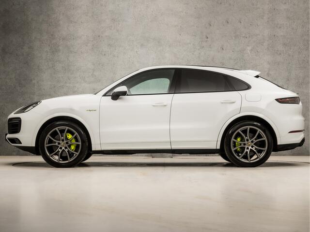 Porsche CAYENNE Coupé 3.0 E-Hybrid SportDesign 463Pk Automaat (FACELIFT, SPORTCHRONO PAKKET, PANORAMADAK, ALCANTARA STUUR EN HEMEL, APPLE CARPLAY, LUCHTVERING, KUIPSTOELEN, SFEERVERLICHTING,