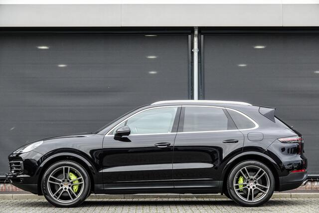 Porsche CAYENNE E-Hybrid 3.0 462Pk 8-Aut. | Luchtvering | Panoramadak | Sport-Chrono | BOSE-Sound | Leder | 21''