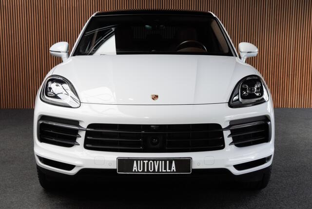 Porsche CAYENNE Coupé 3.0 E-Hybrid Panodak 360 SportChrono Leer Navi ACC Elektr. bedienbare achterklep PDC LM velgen Stoelverwarming Climate CarPlay Elektr. bedienbare trekhaak