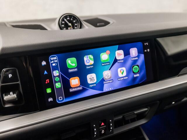 Porsche CAYENNE Coupé 3.0 E-Hybrid SportDesign 471Pk Automaat (PANORAMADAK, LUCHTVERING, SPORT CHRONO PAKKET, SPORTUITLAAT, MEMORY SEATS, SFEERVERLICHTING, RODE GORDELS, NIEUWSTAAT)