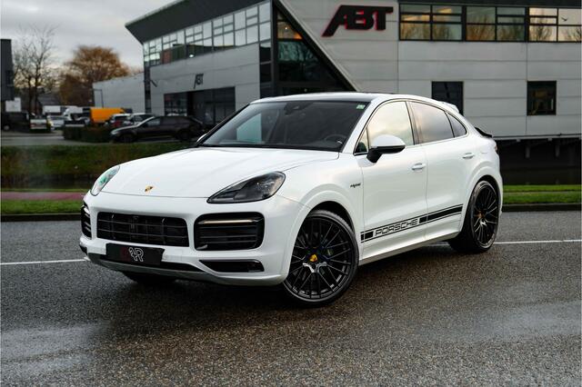 Porsche CAYENNE Coupé 3.0 E-Hybrid Platinum Edition | Luchtvering | Sport Chrono | 360 camera | Stoelen pakket met geheugenfunctie | 22"