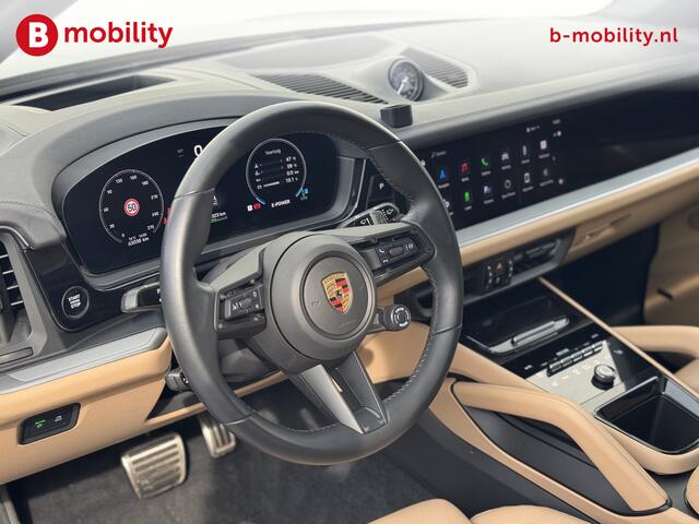 Porsche CAYENNE 3.0 E-Hybrid Sport Chrono Head-Up Trekhaak NL Auto! | Stoelverwarming/Ventilatie | Bijrijdersdisplay | Luchtvering | BOSE