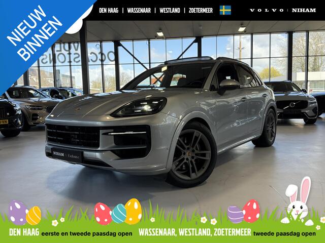 Porsche CAYENNE 3.0 E-Hybrid FOTO REP. VOLGT|SPORT DESIGN|SPORT CHRONO|PANO-DAK|360 CAMERA|LUCHTVERING|TREKHAAK|DOLOMIETZILVER|MATRIX LED|ADAPT. CRUISE|SPORTSTOELEN