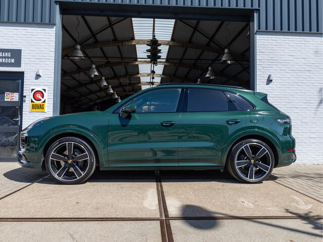 Porsche CAYENNE 3.0 E-Hybrid Platinum Edition *1STE EIG | NAP | VOL! | Techart | Pano | Sportuitl. | Stoelvent- & verw. V+A | HUD | Volleder/Alcantara | Carbon*