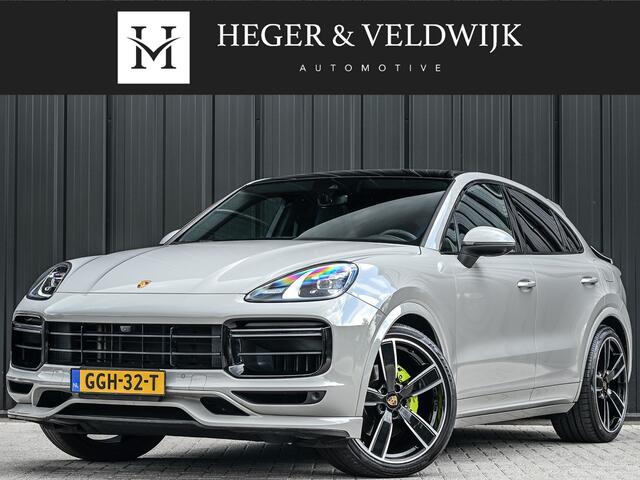 Porsche CAYENNE Coupé 3.0 E-Hybrid Platinum Edition | Sport design pack | GT uitlaat | Techart spoiler Sport chrono | Panorama dak | Bose sound | 360 camera | Ambiance interieur |