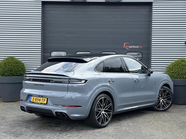 Porsche CAYENNE Coupé 4.0 Turbo E-Hybrid Sport Chrono | 360* Camera | Achteras Besturing | Burmester | Bijrijders Display | Head-Up Display | CARBON |