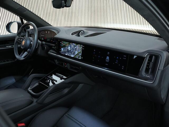 Porsche CAYENNE Turbo E-Hybrid 4.0 740pk |BTW-autp|pano|Burmester|sport design|soft close|sport chrono|HUD|Apple Carplay|stoelventilatie&verwarming|memory|360 camera|21" LMV|