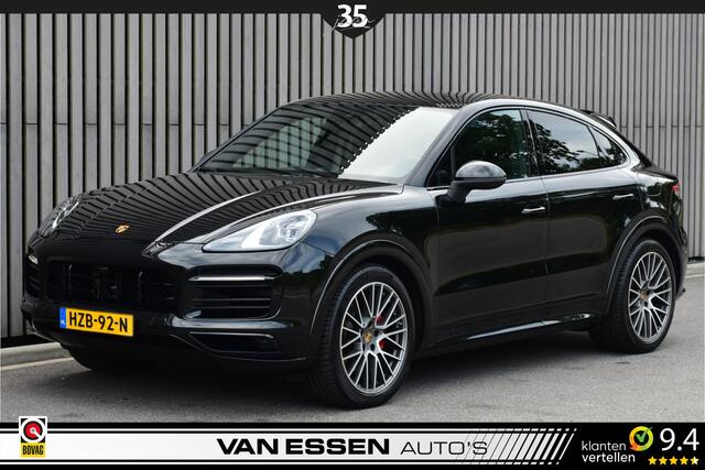 Porsche CAYENNE Coupé 3.0 E-Hybrid Sport Design Pano Luchtvering 4-Wielsturing Sport-Chrono Stoelverw/Ventilatie 360-Camera Soft-Close!