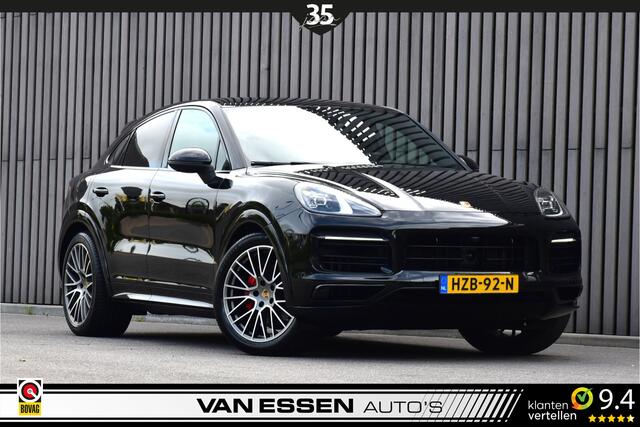 Porsche CAYENNE Coupé 3.0 E-Hybrid Sport Design Pano Luchtvering 4-Wielsturing Sport-Chrono Stoelverw/Ventilatie 360-Camera Soft-Close!