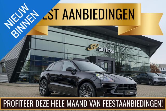 Porsche MACAN 2.9 Turbo 441pk Panoramadak Luchtvering Adaptive cruise PDLS plus 18-weg stoelen