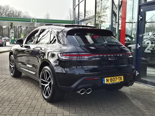 Porsche MACAN 2.9 S | Panodak | Luchtvering | Matrix LED | Leer | Navigatie | 20 inch | Adaptive Cruise Control