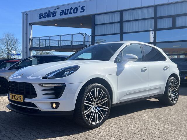 Porsche MACAN 2.0 Navi Panoramadak Elek Sportstoelen Bose Leder 21 Inch Turbo Velgen Led Getint Glas NL Auto Wit metallic