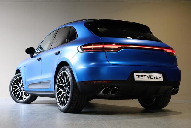 Porsche MACAN 3.0 S |Pano |18 weg |Luchtvering |Sport Chrono |Memory |Leder |Stoelverw.
