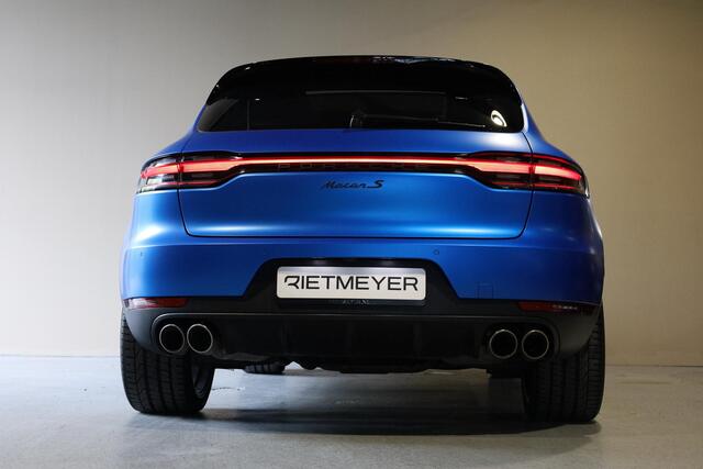 Porsche MACAN 3.0 S |Pano |18 weg |Luchtvering |Sport Chrono |Memory |Leder |Stoelverw.