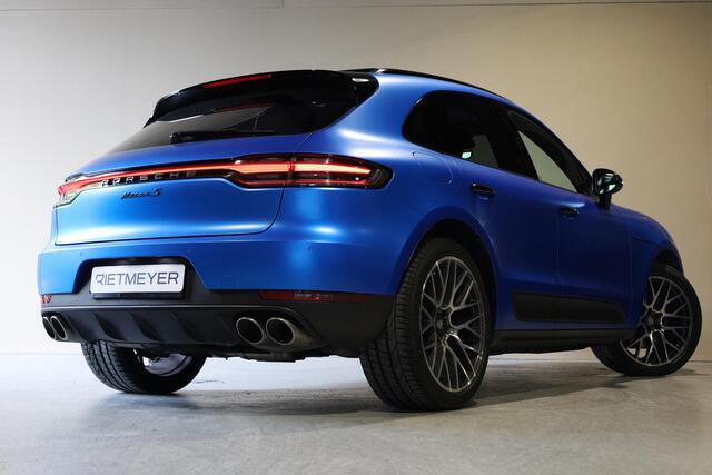 Porsche MACAN 3.0 S |Pano |18 weg |Luchtvering |Sport Chrono |Memory |Leder |Stoelverw.