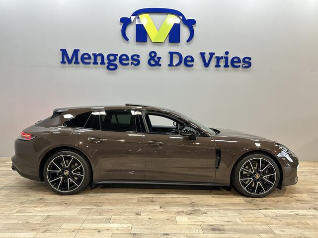 Porsche PANAMERA Sport Turismo 2.9 4 E-Hybrid Platinum Edition 9000 KM | NL Auto | Sport Chrono | LED PDLS+ | Panorama | Luchtvering | 360 Camera | Bose | Adaptive cruise | Apple Carplay | Stuurwiel verwarmd | Isofix |