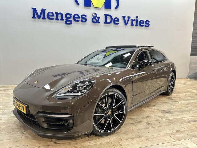 Porsche PANAMERA Sport Turismo 2.9 4 E-Hybrid Platinum Edition 9000 KM | NL Auto | Sport Chrono | LED PDLS+ | Panorama | Luchtvering | 360 Camera | Bose | Adaptive cruise | Apple Carplay | Stuurwiel verwarmd | Isofix |