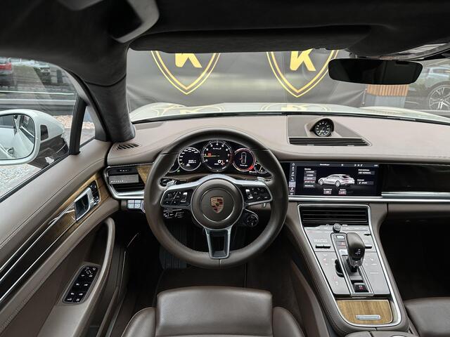 Porsche PANAMERA Sport Turismo 4.0 Turbo S E-Hybrid Keramisch Panoramadak Sportdesign Sportchrono Vossen 22"LM Krijt Grijs 680 PK!