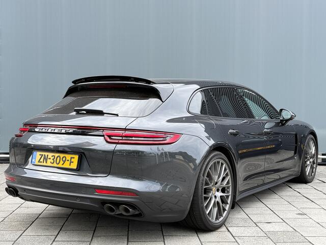 Porsche PANAMERA Sport Turismo BWJ 2019 | 2.9 601PK 4 E-Hybrid NL AUTO | LEER | PANO | 21'' LMV | CAMERA | LEER | AD CRUISE | CARPLAY | BOSE | PDC | LUCHTVERING