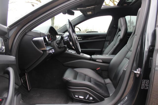 Porsche PANAMERA Sport Turismo 2.9 4 E-Hybrid / Panoramadak / Camera / Luchtvering / Sportuitlaat / Bose / 21'' / Softclose / Sportdesign&Chrono / Stoelverwarming 4x / Stuurverwarming / DAB / Dodehoek / Cruise Control