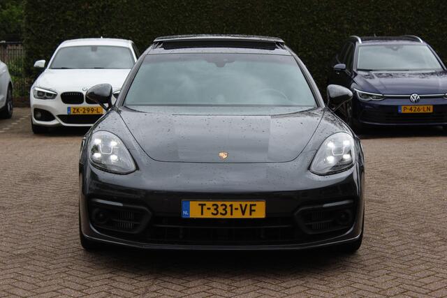 Porsche PANAMERA Sport Turismo 2.9 4 E-Hybrid Platinum Edition / Panoramadak / 360Camera / Sportdesign+Chrono / Luxe Leder / Luchtvering / Keyless / Bose / 21'' / Stoelverwarming4x / Dodehoek / DAB / Cruise Control Adaptief