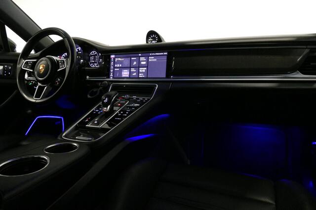 Porsche PANAMERA 2.9 4 E-Hybrid / Orig. Nedelands (NAP) / Panoramadak / Sport Chrono / Sportuitlaat / Elektr. verstelbare voorstoelen + memory (18weg) / Carbon interieur / Luchtvering / Stoelkoeling / PDLS+ / Rondomzichtcamera / Stoelverwarming voor + achter / Softclose /