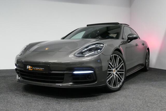Porsche PANAMERA 2.9 4 E-Hybrid / Orig. Nedelands (NAP) / Panoramadak / Sport Chrono / Sportuitlaat / Elektr. verstelbare voorstoelen + memory (18weg) / Carbon interieur / Luchtvering / Stoelkoeling / PDLS+ / Rondomzichtcamera / Stoelverwarming voor + achter / Softclose /