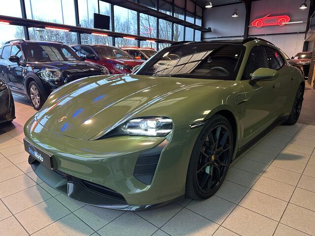 Porsche Taycan Taycan GTS Sport Turismo | HUD | Race-tex | Carbon | 21" | PDCC | Chrono | Pano | Interesse in een bezichtiging of proefrit, bel of app met 06-24282842