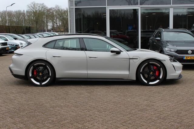 Porsche Taycan Sport Turismo 4S 93 kWh / Panoramadak / 360Camera / Head-up / Accu Performance+ / 21'' / Achterasbesturing / Luchtvering / Keyless / Stoel+Stuurverwarming / DAB / ACC
