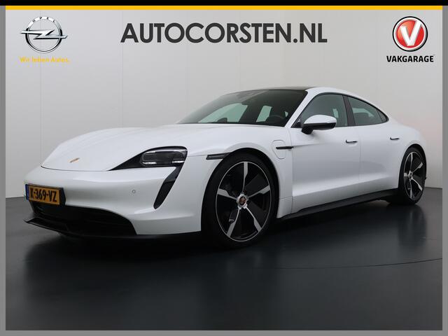 Porsche Taycan Panoramadak Sport chrono pakket Adaptieve luchtvering Bose®-Audio Apple Carplay Android Auto Navi Ecc Camera Pdc Comfortstoelen Stoelverwarming Elek.Achterklep Lmv Led Elek.Stoelen DAB Lane Change Assist ParkAssistent SOH 90% 1e Eigenaar Origineel Nederla