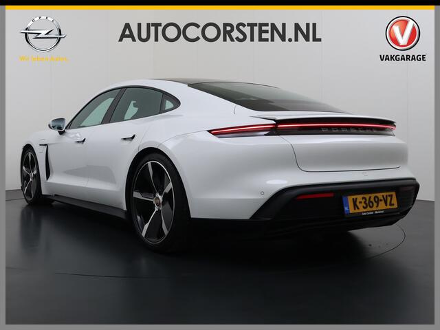 Porsche Taycan Panoramadak Sport chrono pakket Adaptieve luchtvering Bose®-Audio Apple Carplay Android Auto Navi Ecc Camera Pdc Comfortstoelen Stoelverwarming Elek.Achterklep Lmv Led Elek.Stoelen DAB Lane Change Assist ParkAssistent SOH 90% 1e Eigenaar Origineel Nederla