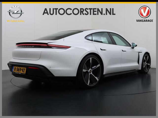 Porsche Taycan Panoramadak Sport chrono pakket Adaptieve luchtvering Bose®-Audio Apple Carplay Android Auto Navi Ecc Camera Pdc Comfortstoelen Stoelverwarming Elek.Achterklep Lmv Led Elek.Stoelen DAB Lane Change Assist ParkAssistent SOH 90% 1e Eigenaar Origineel Nederla