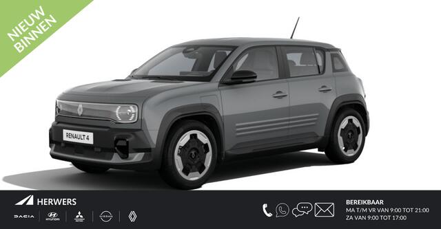 Renault 4 evolution 40 kWh / Uit Voorraad Leverbaar /