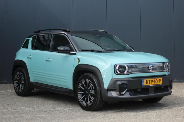 Renault 4 comfort range iconic 150Pk 52 kWh | Navigatie Via Google | Apple & Android Carplay | Parkeersensoren Voor & Achter | Achteruitrijcamera | Adaptieve Cruise Control | Privacy Glass | Keyless entry | Elektrische Achterklep |