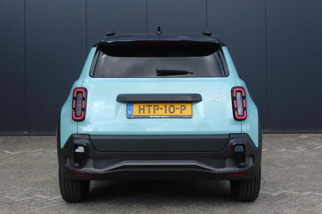 Renault 4 comfort range iconic 150Pk 52 kWh | Navigatie Via Google | Apple & Android Carplay | Parkeersensoren Voor & Achter | Achteruitrijcamera | Adaptieve Cruise Control | Privacy Glass | Keyless entry | Elektrische Achterklep |