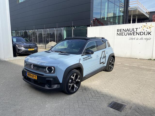 Renault 4 comfort range techno 52 kWh / Google assist/Parkeersensoren/achteruit rij camera/Climate control/DEMO voertuig vraag naar beschibaarheid