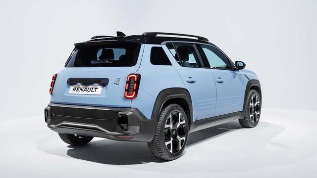 Renault 4 comfort range techno 52 kWh Leverbaar vanaf ¤ 29.990