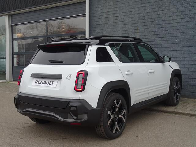 Renault 4 comfort range techno 52 kWh NU 5 JAAR GARANTIE! / PACK WINTER PREMIUM / HARMAN KARDON AUDIO / ZWARTE MOTORKAP