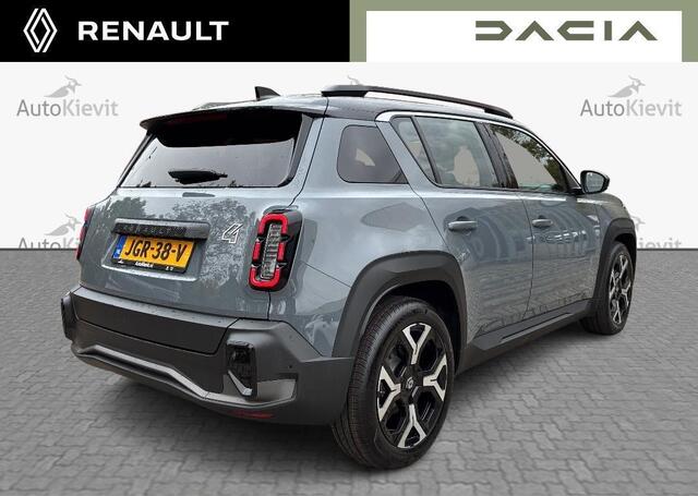 Renault 4 comfort range techno 52 kWh - 5 JAAR GARANTIE / pack winter premium / motorkap zwart