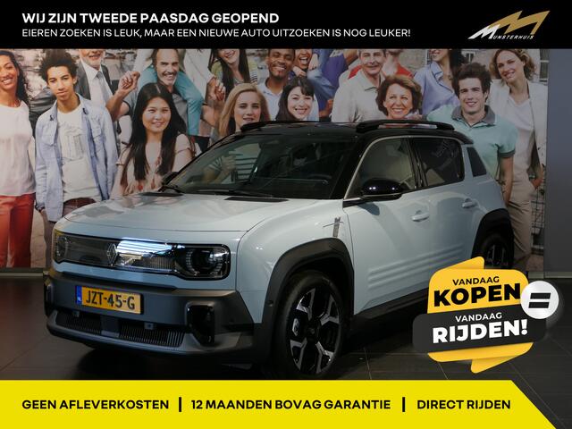 Renault 4 comfort range techno 52 kWh - NIEUW! - Elektrische kofferbakklep - Dodehoek - Stoel + stuurverwarming