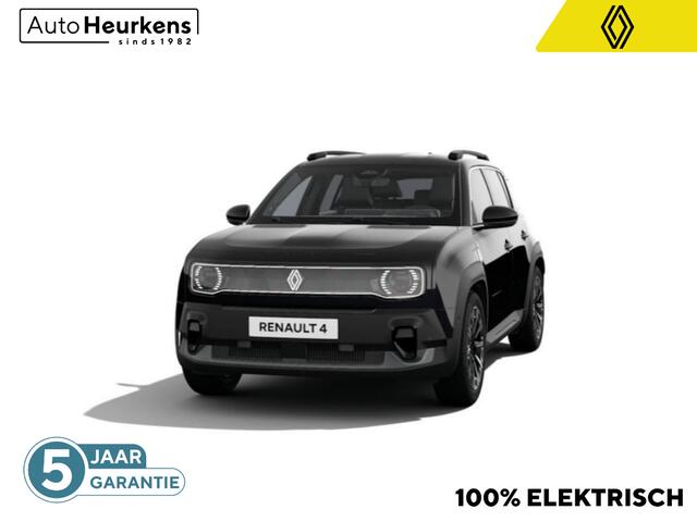 Renault 4 Iconic 150 pk Comfort Range l V2G l Speciale aanbieding (meer dan ¤ 4.500 korting) l Nieuwe auto met 8 jaar batterijgarantie!