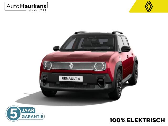 Renault 4 Iconic 150 pk Comfort Range l V2G l Speciale aanbieding (meer dan ¤ 4.500 korting) l Nieuwe auto met 8 jaar batterijgarantie!