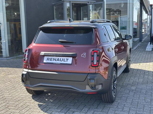 Renault 4 Iconic 150 pk Comfort Range l V2G l Speciale aanbieding (meer dan ¤ 4.500 korting) l Nieuwe auto met 8 jaar batterijgarantie!