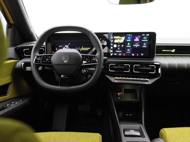 Renault 5 comfort range iconic cinq 52 kWh | Pack Safety & Advanced Driving Assist | Harman Kardon Audio | Stoel- en Stuurwielverwarming | Camera | Draadloze Smartphonelader | 18" LMV 'Chrono' | LED Pure Vision | Android Automotive