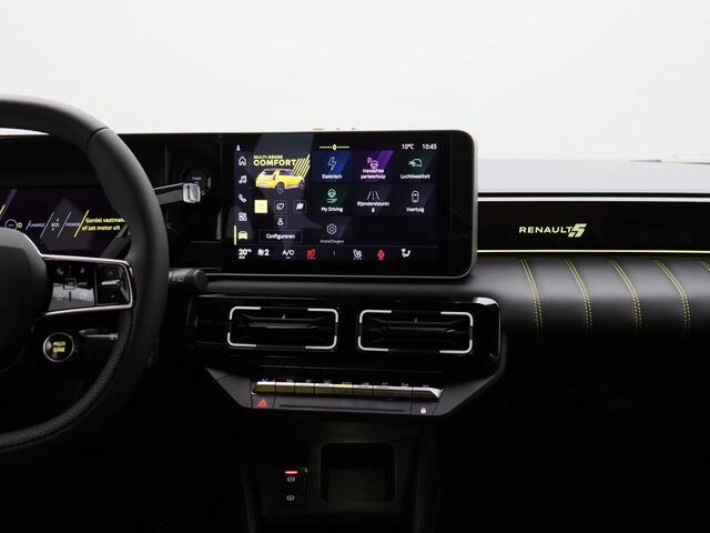 Renault 5 comfort range iconic cinq 52 kWh | Pack Safety & Advanced Driving Assist | Harman Kardon Audio | Stoel- en Stuurwielverwarming | Camera | Draadloze Smartphonelader | 18" LMV 'Chrono' | LED Pure Vision | Android Automotive