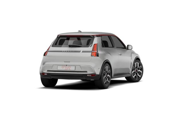 Renault 5 Roland-Garros | Achteruitrijcamera | Elektrisch verwarmbare voorstoelen | ISOFIX-bevestigingssysteem voor kinderzitjes op passagiersstoel en op de twee buitenste zitplaatsen achter