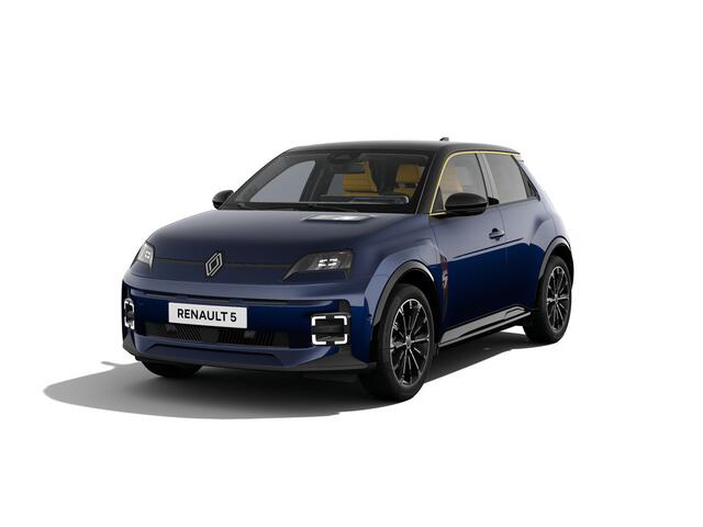 Renault 5 Iconic cinq | Achteruitrijcamera | Elektrisch verwarmbare voorstoelen | ISOFIX-bevestigingssysteem voor kinderzitjes op passagiersstoel en op de twee buitenste zitplaatsen achter