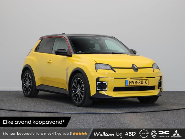Renault 5 comfort range techno 52 kWh | Stoel-stuur verwarming | Adaptieve cruise control | Achteruitrijcamera | Warmtepomp |